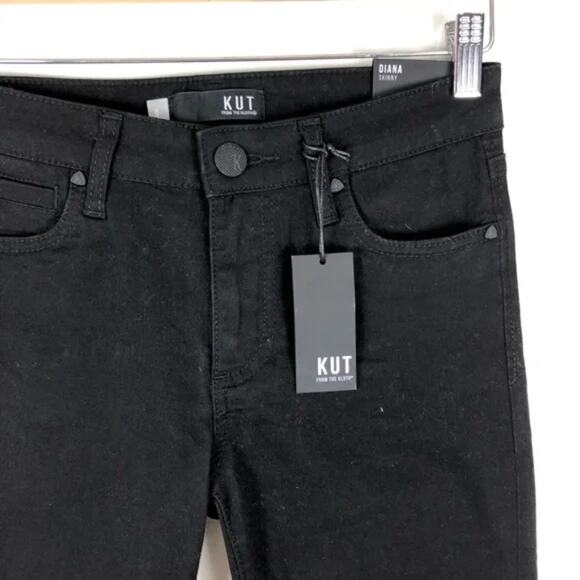 Kut from the Kloth Black Women Jeans - Picture 3 of 9